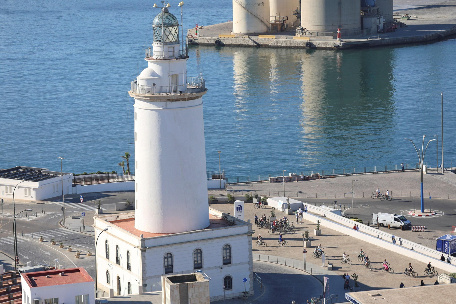 La Farola de Málaga.