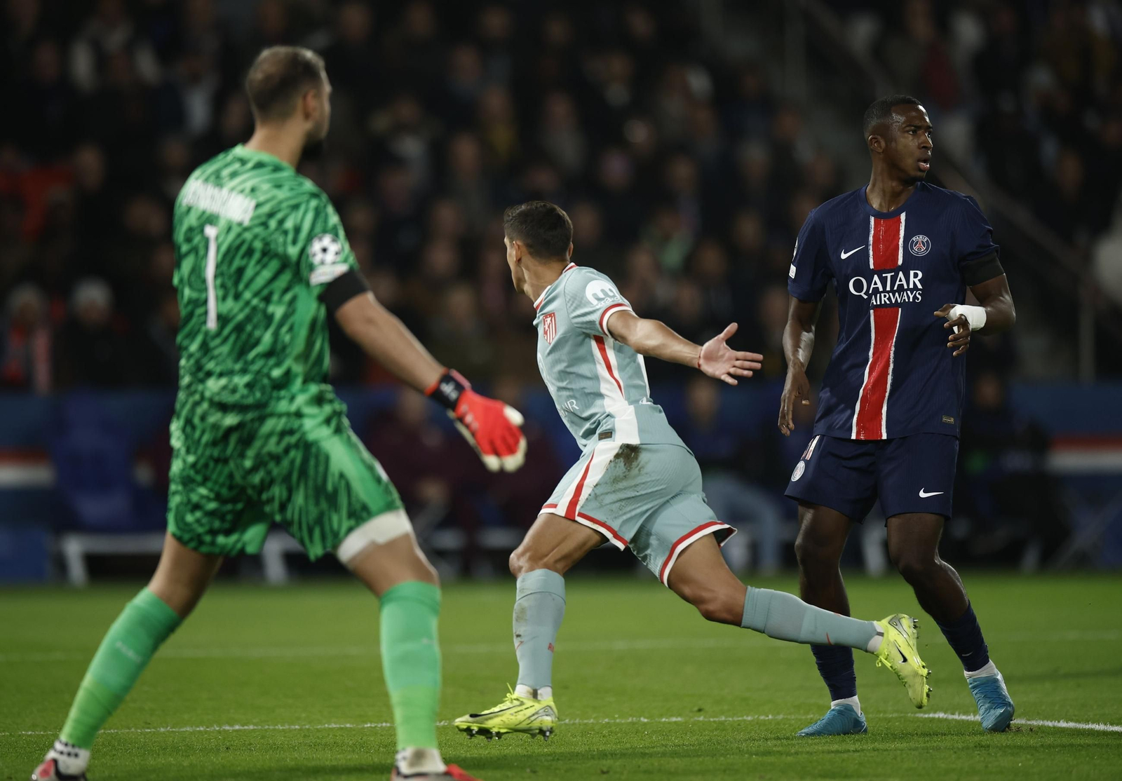 Las fotos del PSG - Atlético de Madrid