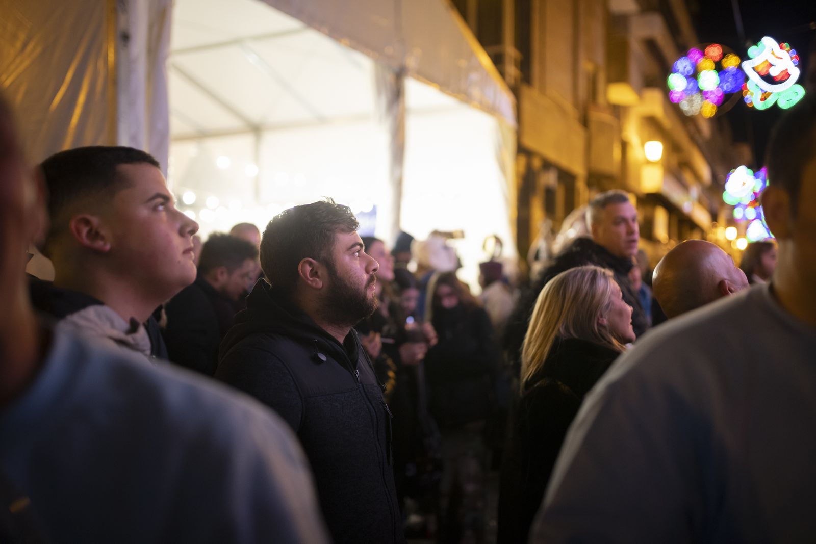 Ambiente en la final  del Carnaval Colombino