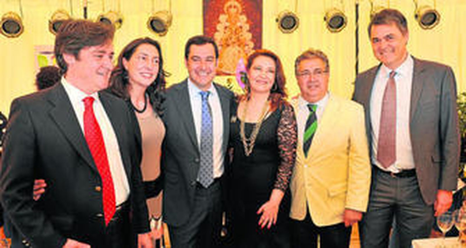 El PP andaluz se reúne para disfrutar de la Feria