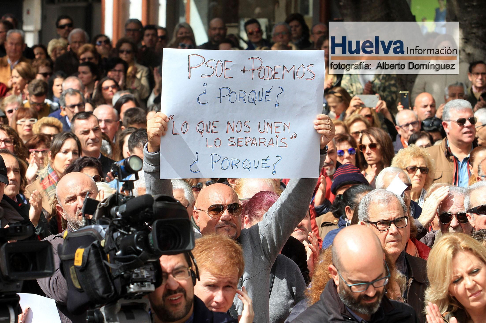 Imágenes de la manifestación contra la derogación de la prisión permanente revisable celebrada en Huelva