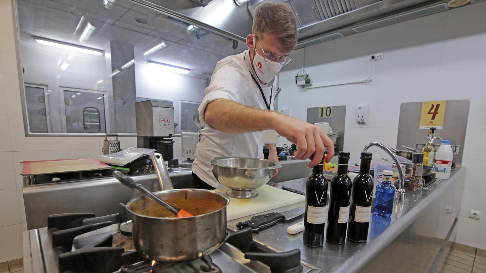 Final de la VI edición del concurso gastronómico Vinagre de Jerez