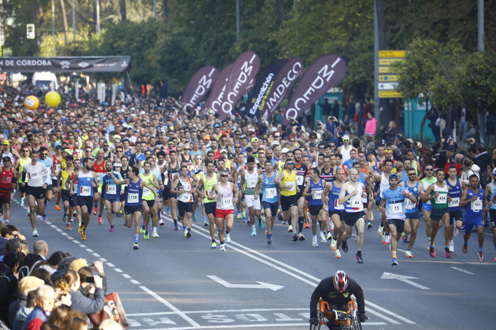 Las imágenes de la salida de la 36 Media Maratón de Córdoba