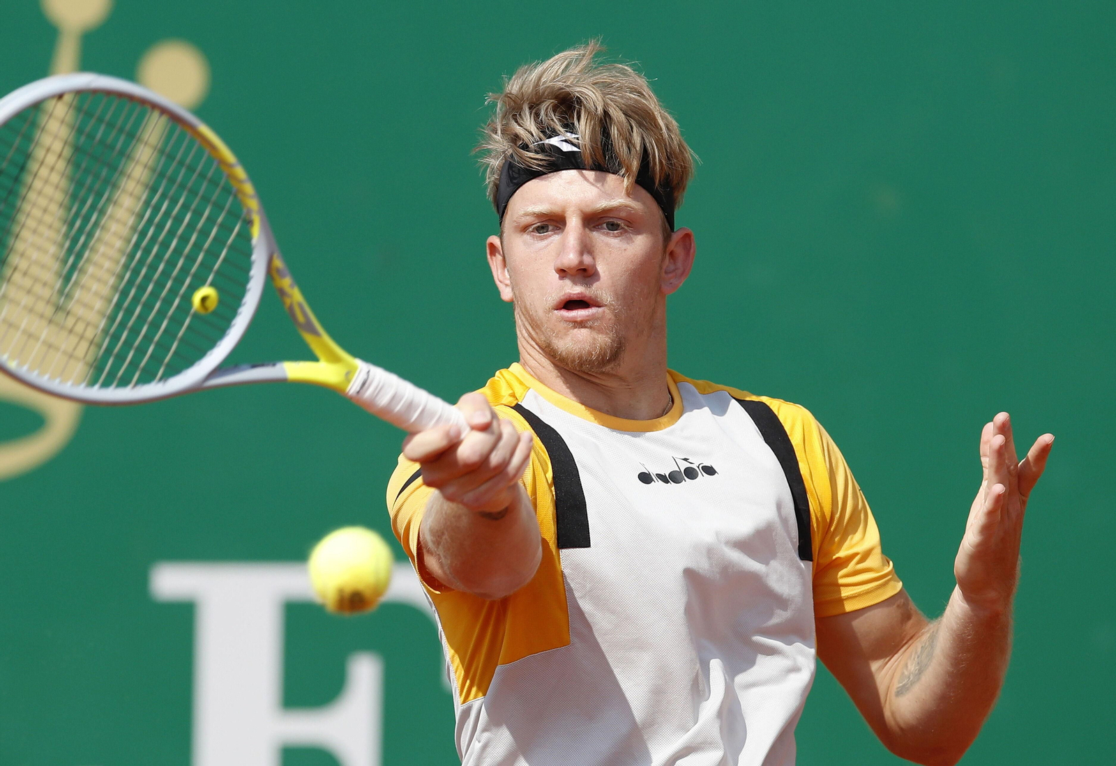 Las fotos de la  victoria de Alejandro Davidovich sobre Lucas Pouille