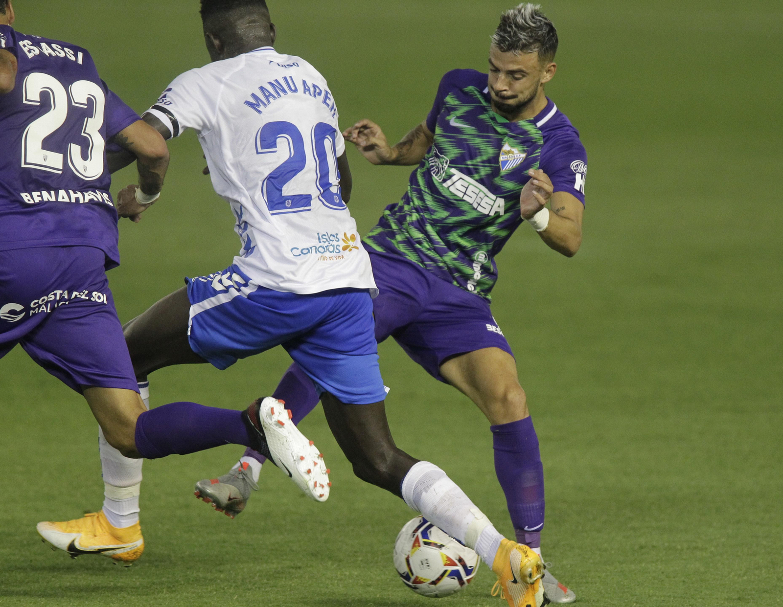 Las fotos del Tenerife-Málaga CF Las fotos del Tenerife-Málaga CF