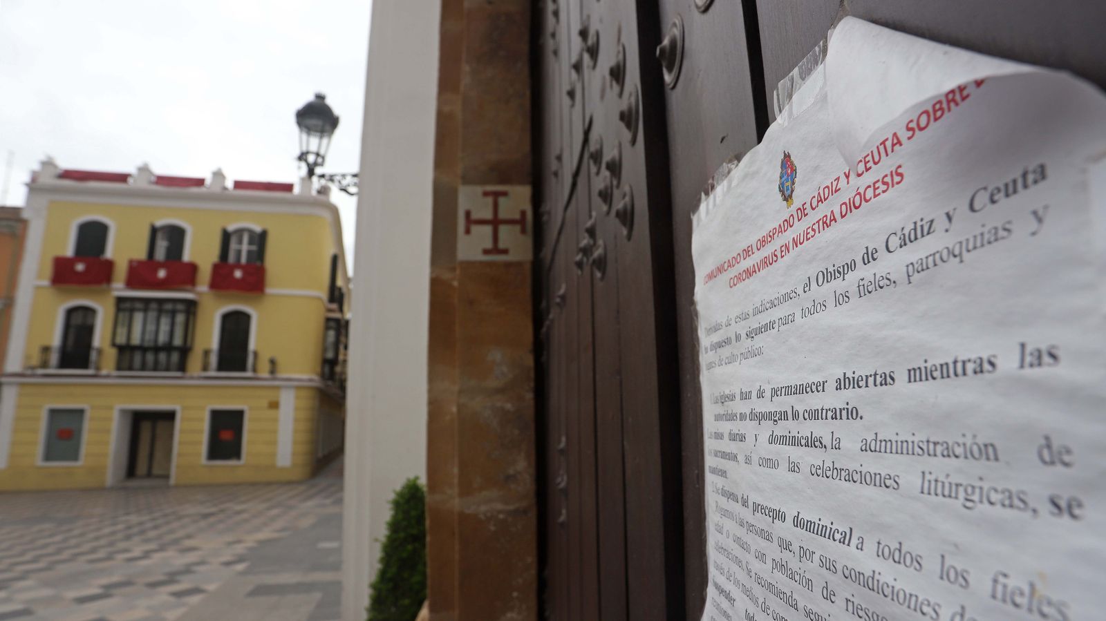 Domingo de Ramos durante el confinamiento en el Campo de Gibraltar