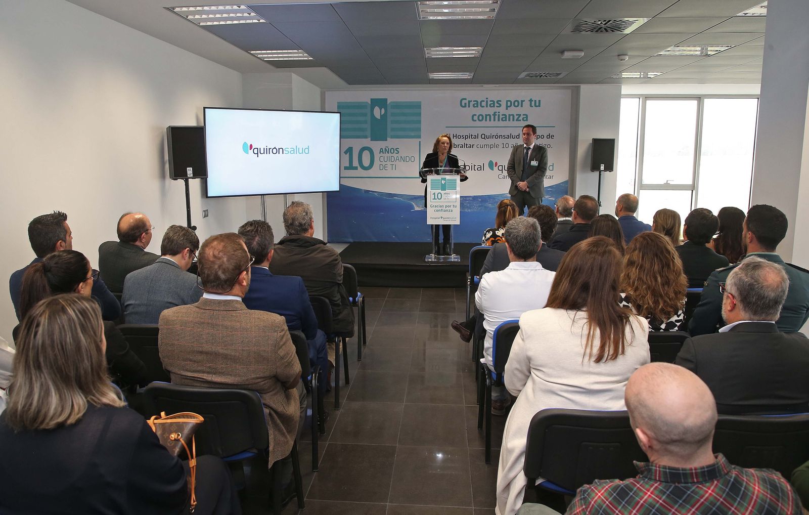 Fotos de la conmemoración del 10º aniversario del Hospital Quirónsalud en Los Barrios