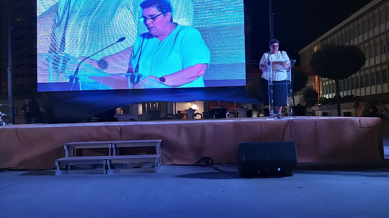 Uno de los momentos del acto realizado este pasado viernes.