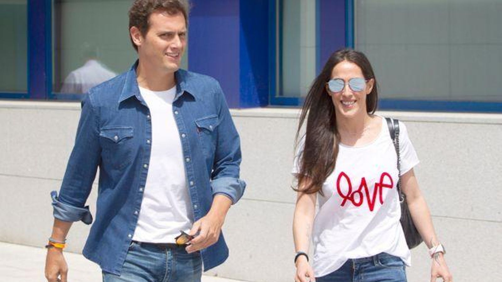 Albert Rivera y la cantante, en 2019.