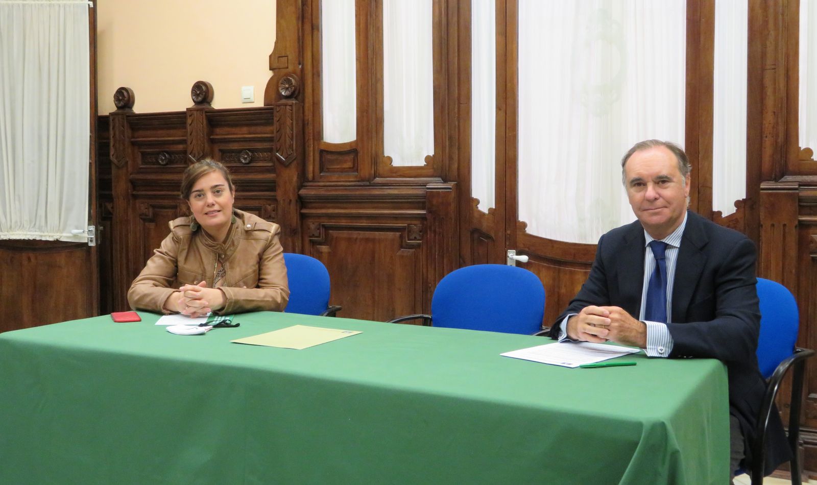 Marina Gómez y Antonio Augustín.