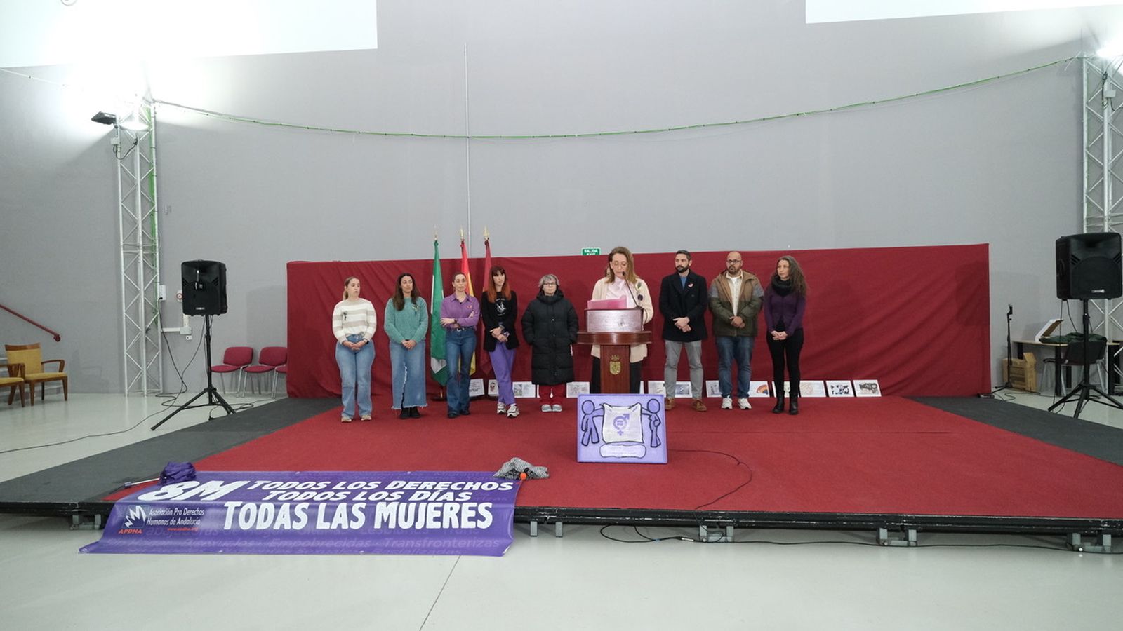 Acto institucional del 8M en Puerto Real
