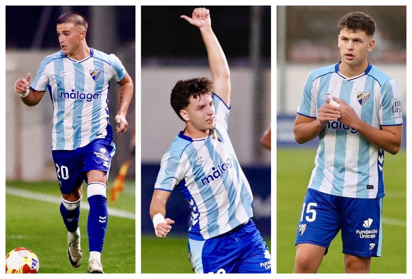 Adri López, Juani e Iván Benito.