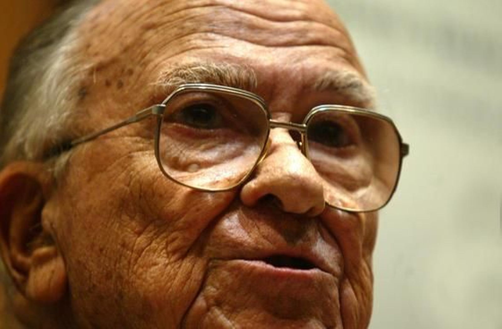 Primer plano de Santiago Carrillo.

Foto: Efe/Afp photo/Reuters