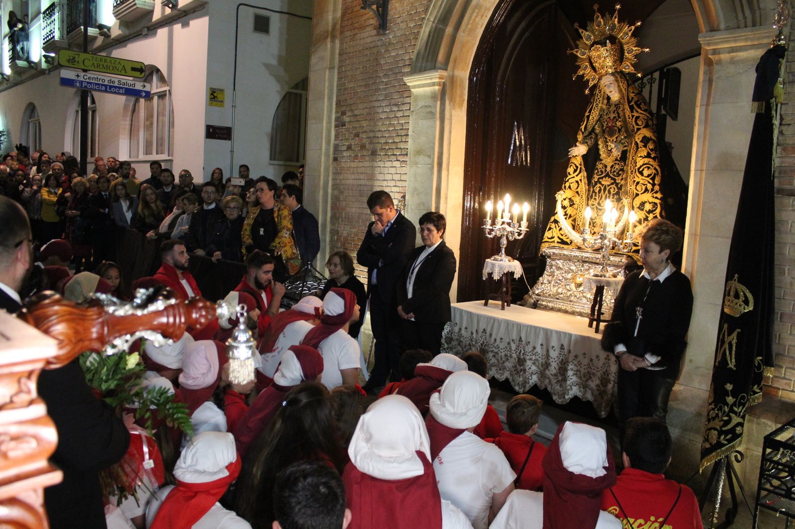 Imágenes de la procesión del Jueves Santo en Vera