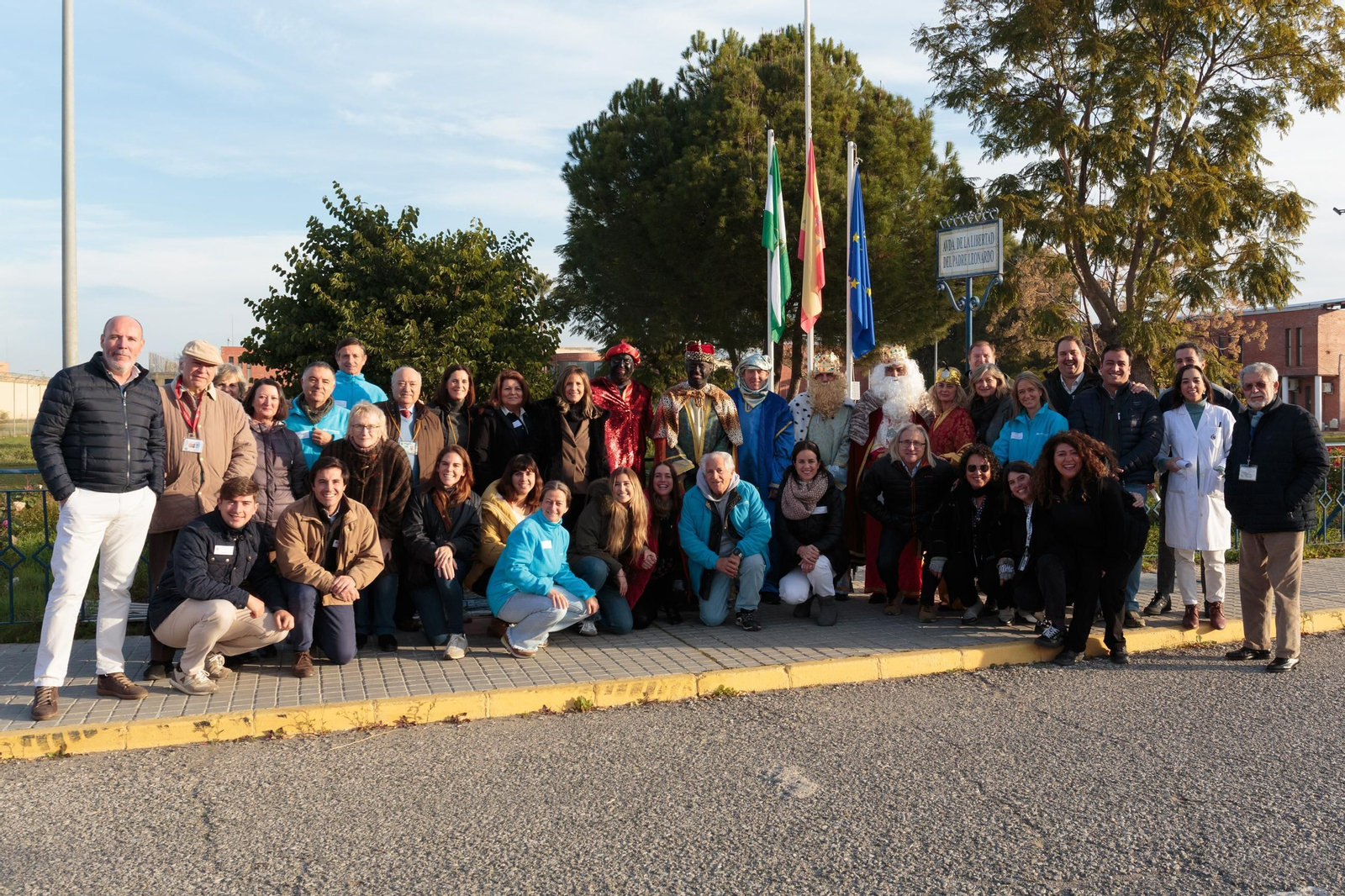 Las fotos de la visita de los Reyes Magos en la cárcel de Sevilla-I