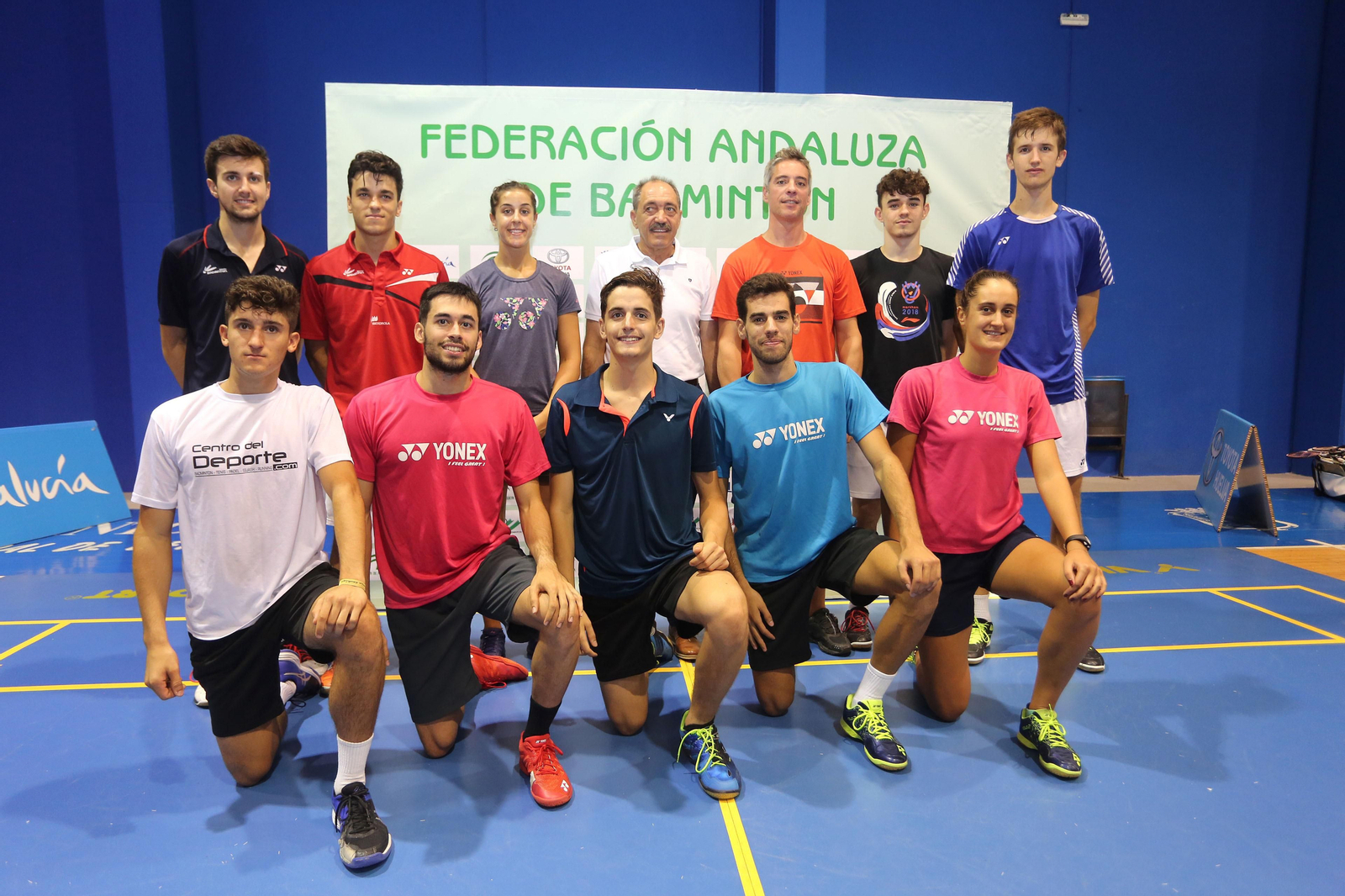 Imágenes de Carolina Marín en el palacio de deportes