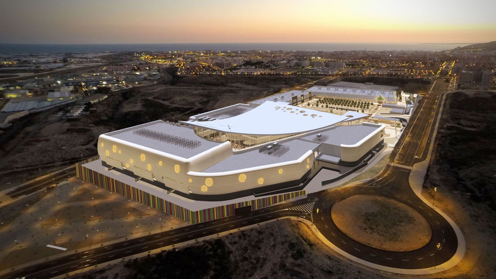 Maqueta virtual del centro comercial de Bogaris Retail