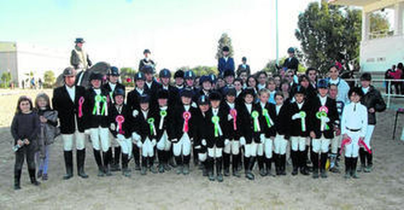 La mejor doma en el club hípico