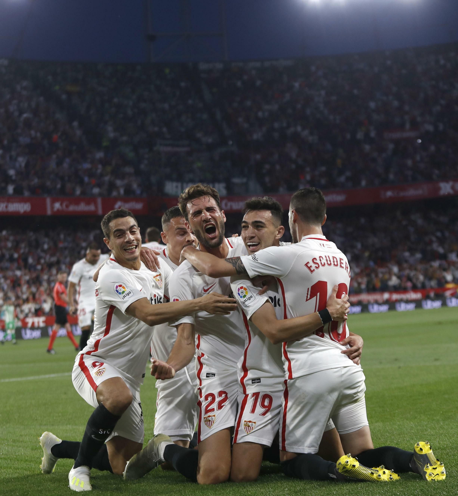 Las imágenes del derbi Sevilla-Betis