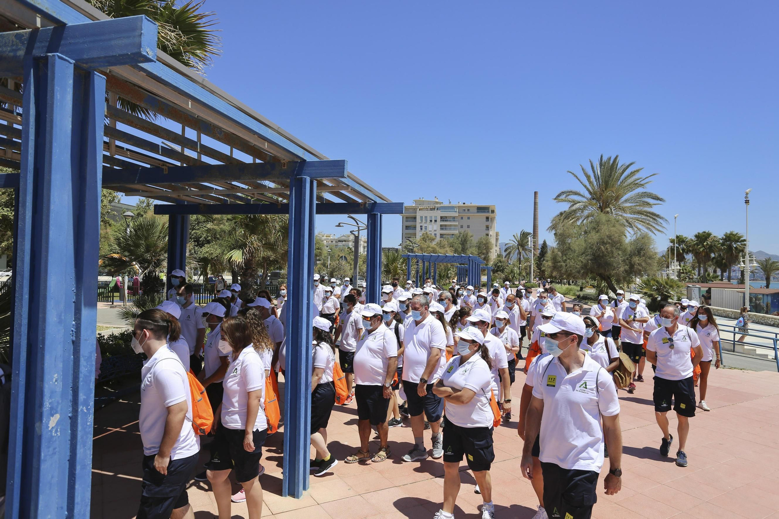 Fotos de los 90 vigilantes de la playa en Málaga capital