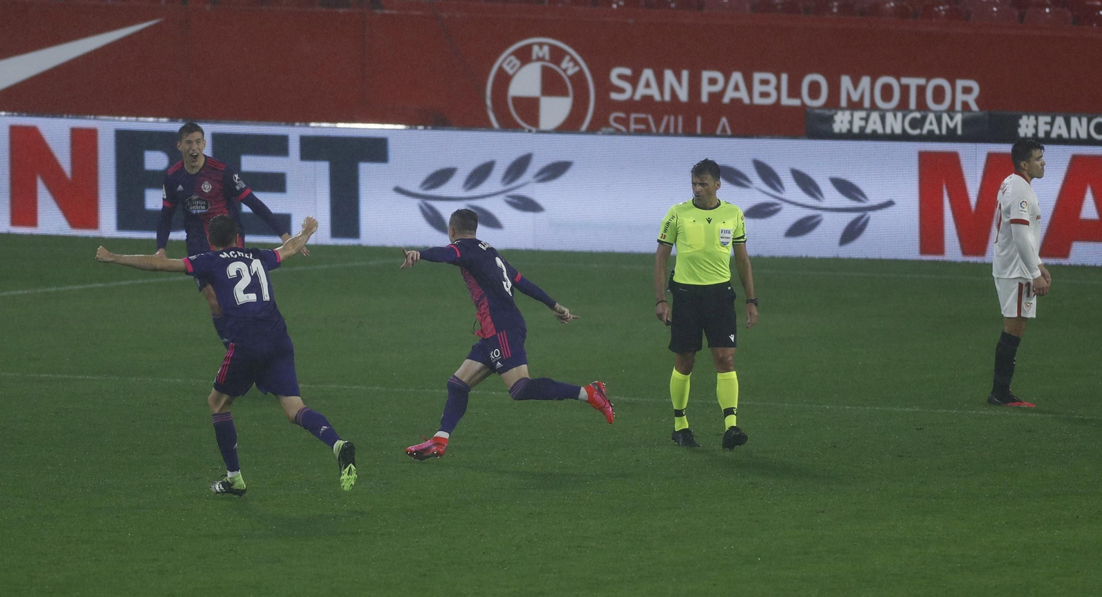 Las imágenes del Sevilla-Valladolid