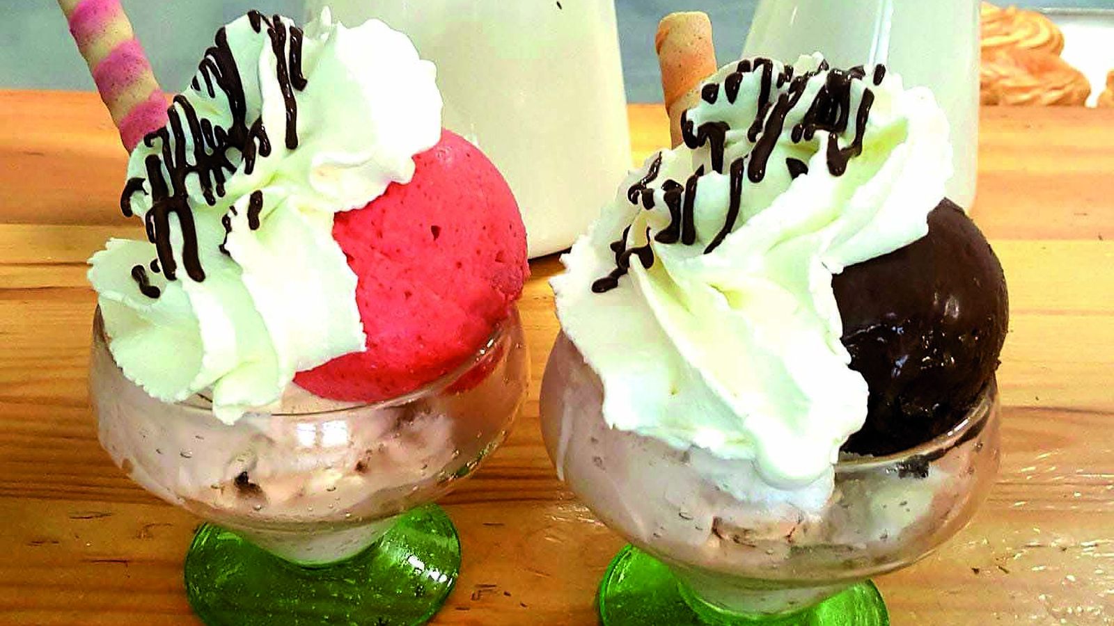 Helados artesanales en Tentazioni.