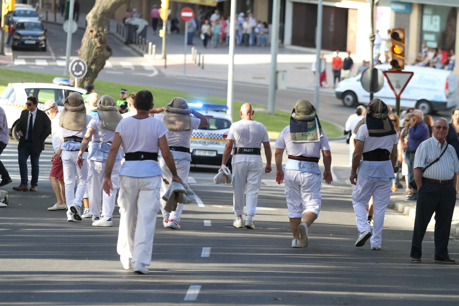 Imágenes de la bajada de La Cinta a la Catedral de La Merced