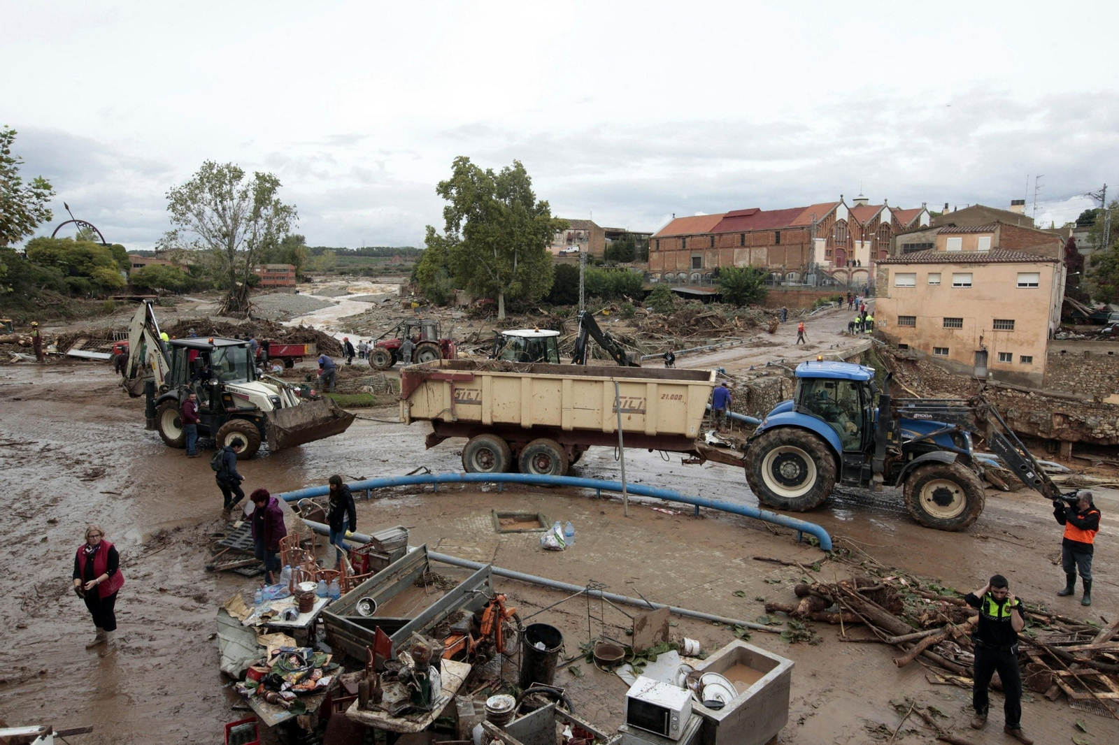 Daños causados por el temporal en Tarragona
