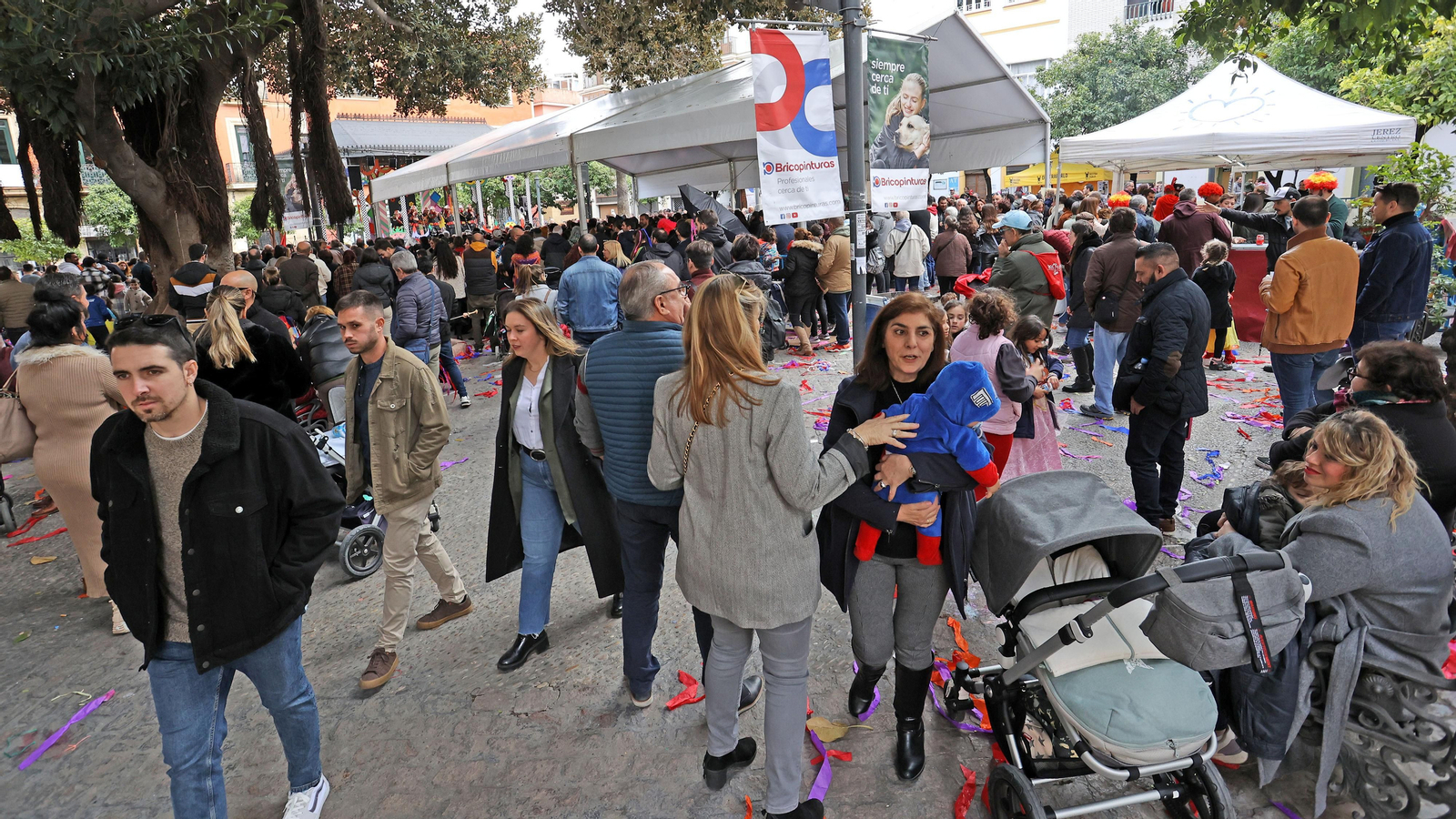 Gala de Carnaval de Jerez en la plaza del Banco con Martínez Ares