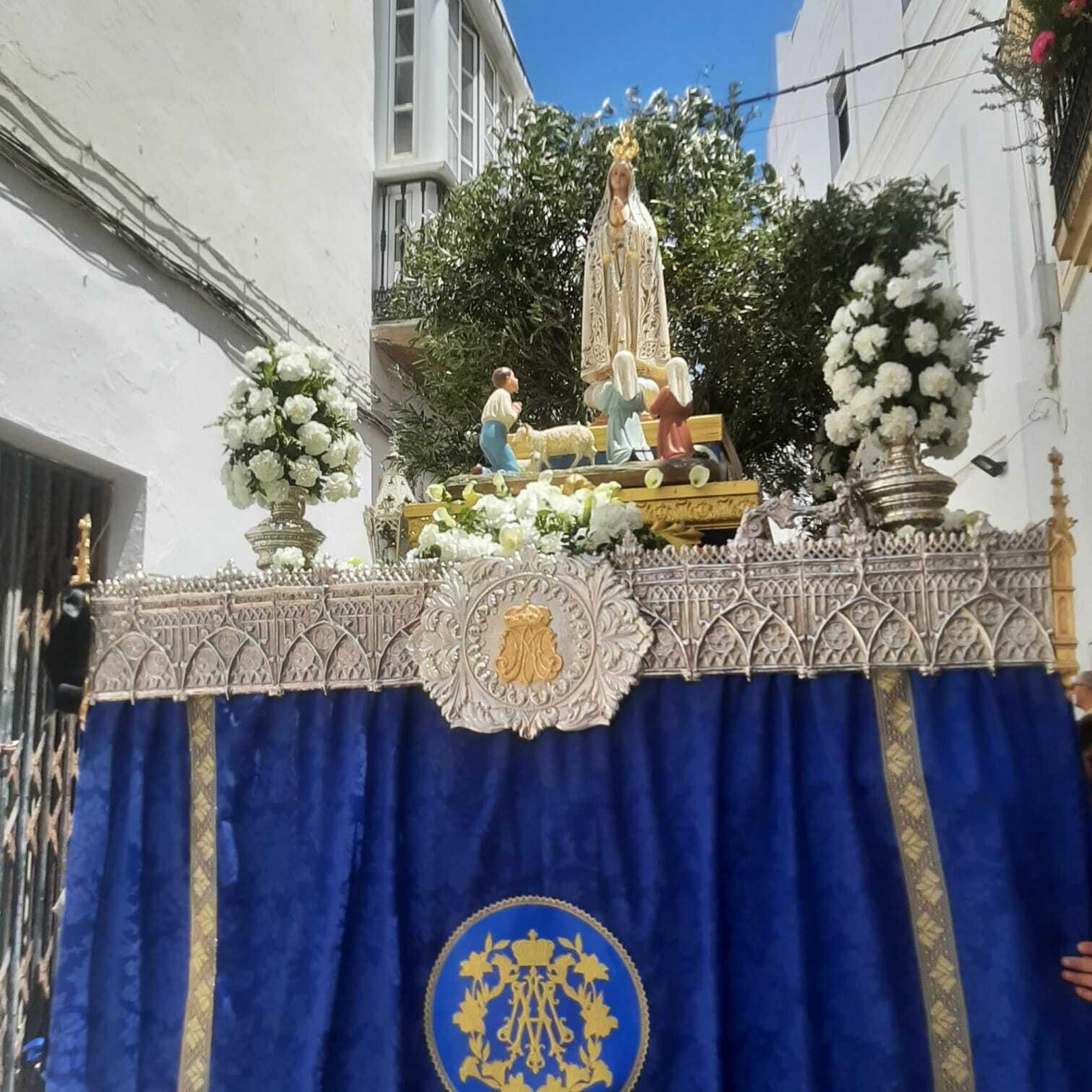 Fotos de la procesión de la Virgen de Fátima en Tarifa