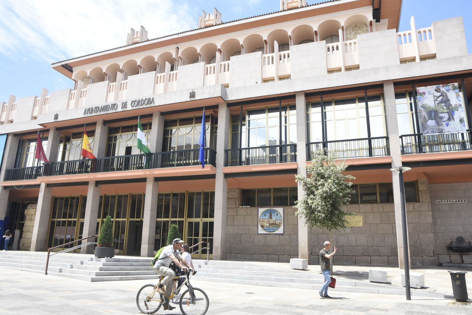 Exterior del Ayuntamiento de Córdoba.