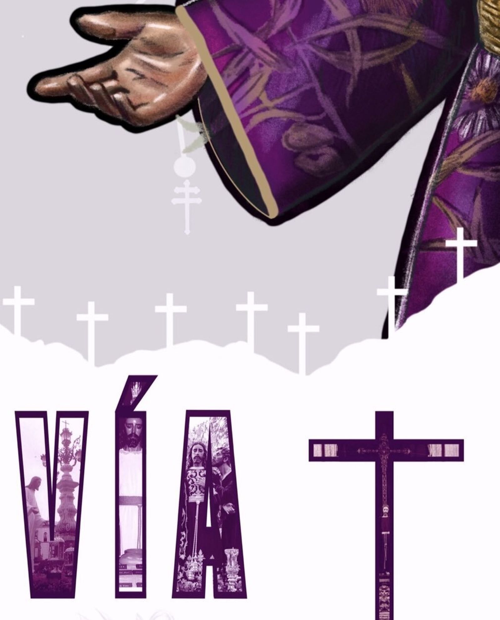 Detalle de la mano derecha del Señor