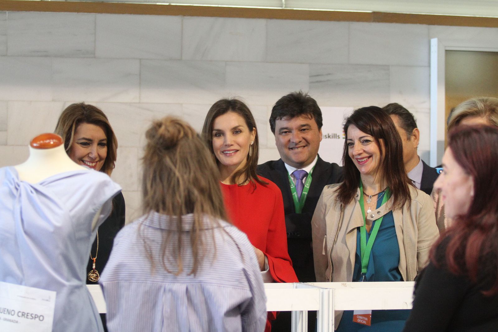 Imágenes de la visita de la reina Letizia a Huelva