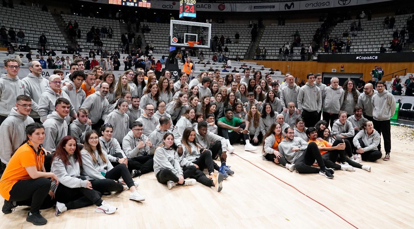 La celebración del Unicaja como campeón de la Copa del Rey, en imágenes