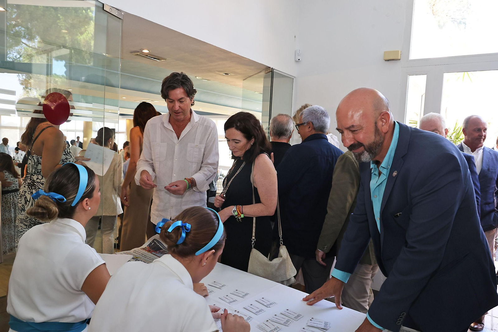 Imágenes de los invitados al acto de entrega del VI Premio Reconocimiento Andaluz a Carolina Marín