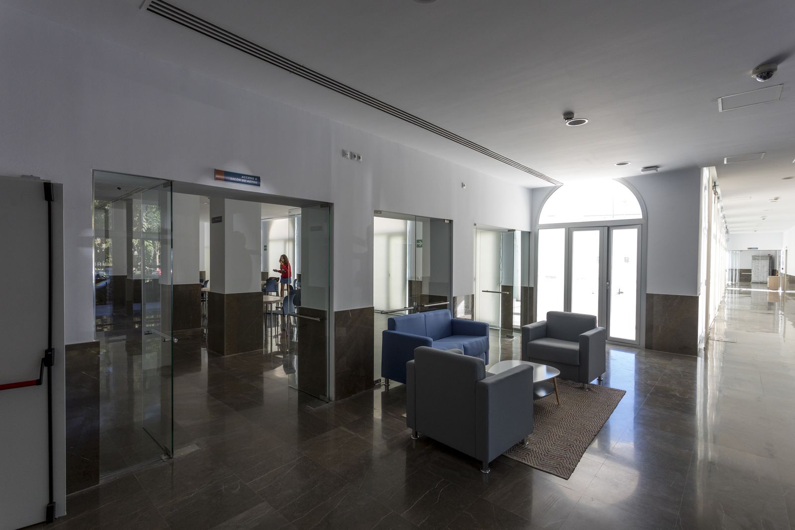 Imágenes del rehabilitado Colegio Mayor