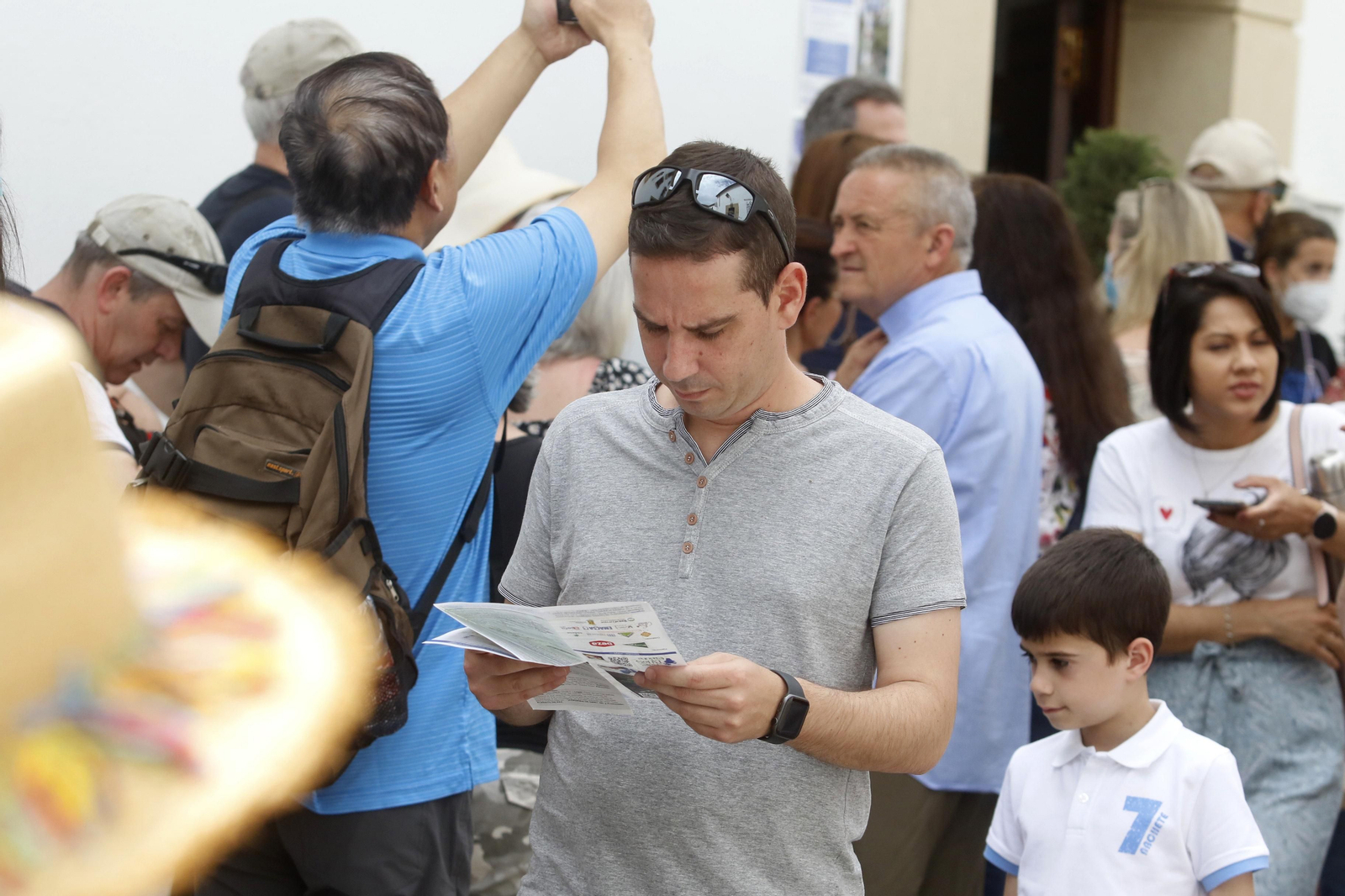 Un sábado de bulla en los Patios de Córdoba, en fotografías