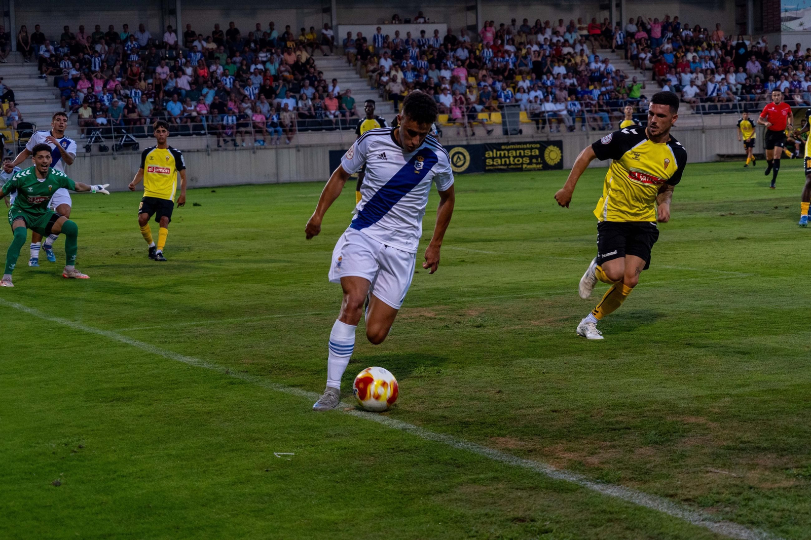 Imágenes del partido San Roque de Lepe - Recreativo de Huelva del Trofeo de la Bella