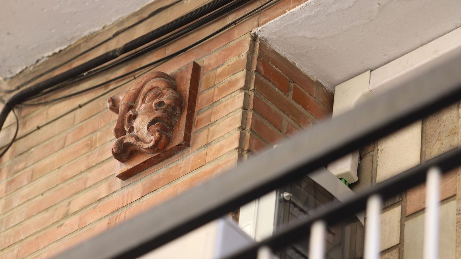Rostro endemoniado de La Casa del Diablo.