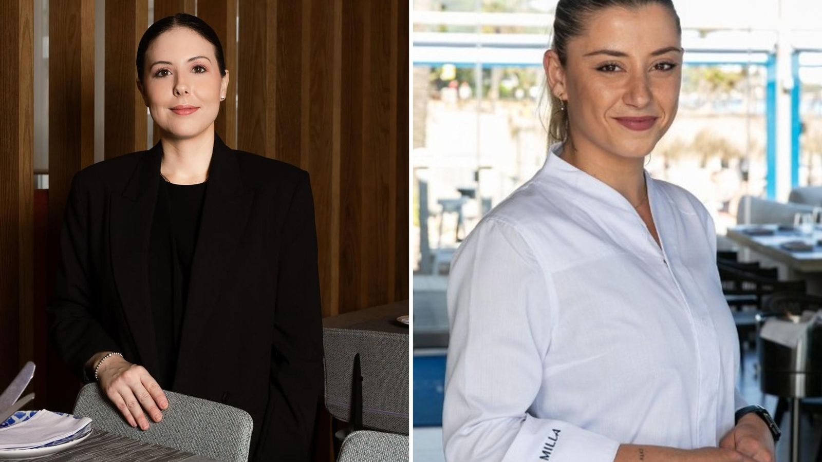 Candidatas al Premio Sala Revelación, Andrea Martín del Tragatá y Pilar Navaja de La Milla