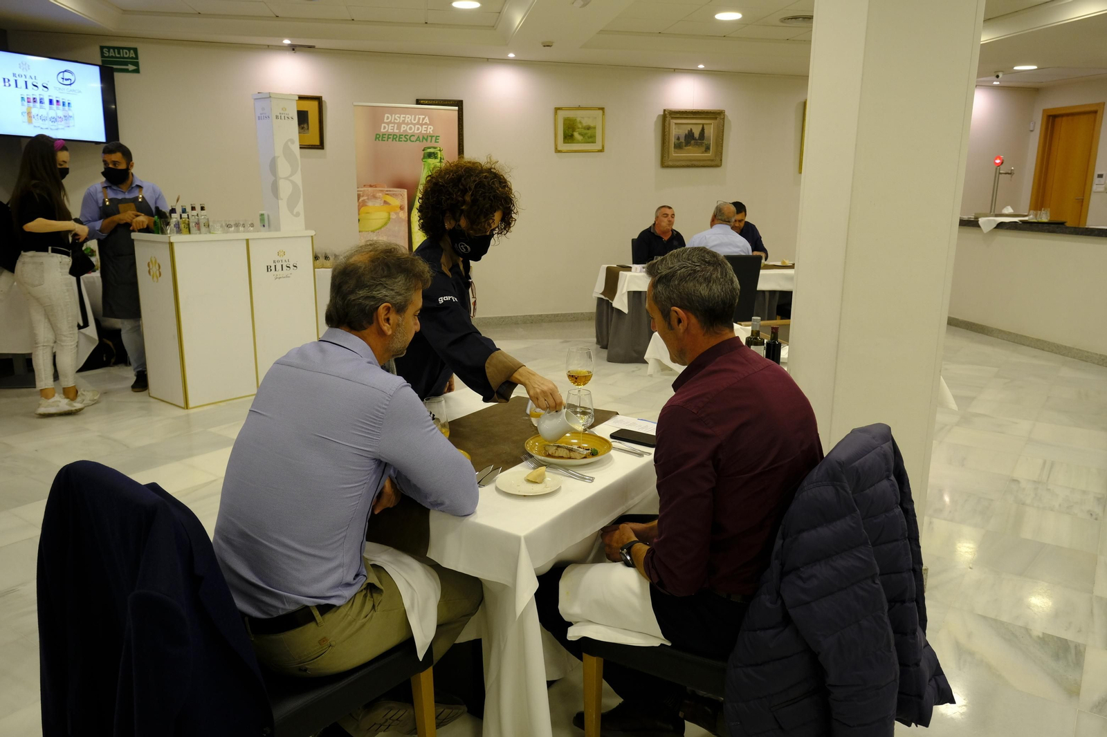 Fotogalería Desgustación maridada Royal Bliss. Espacio Gastronómico Tony García. Almería