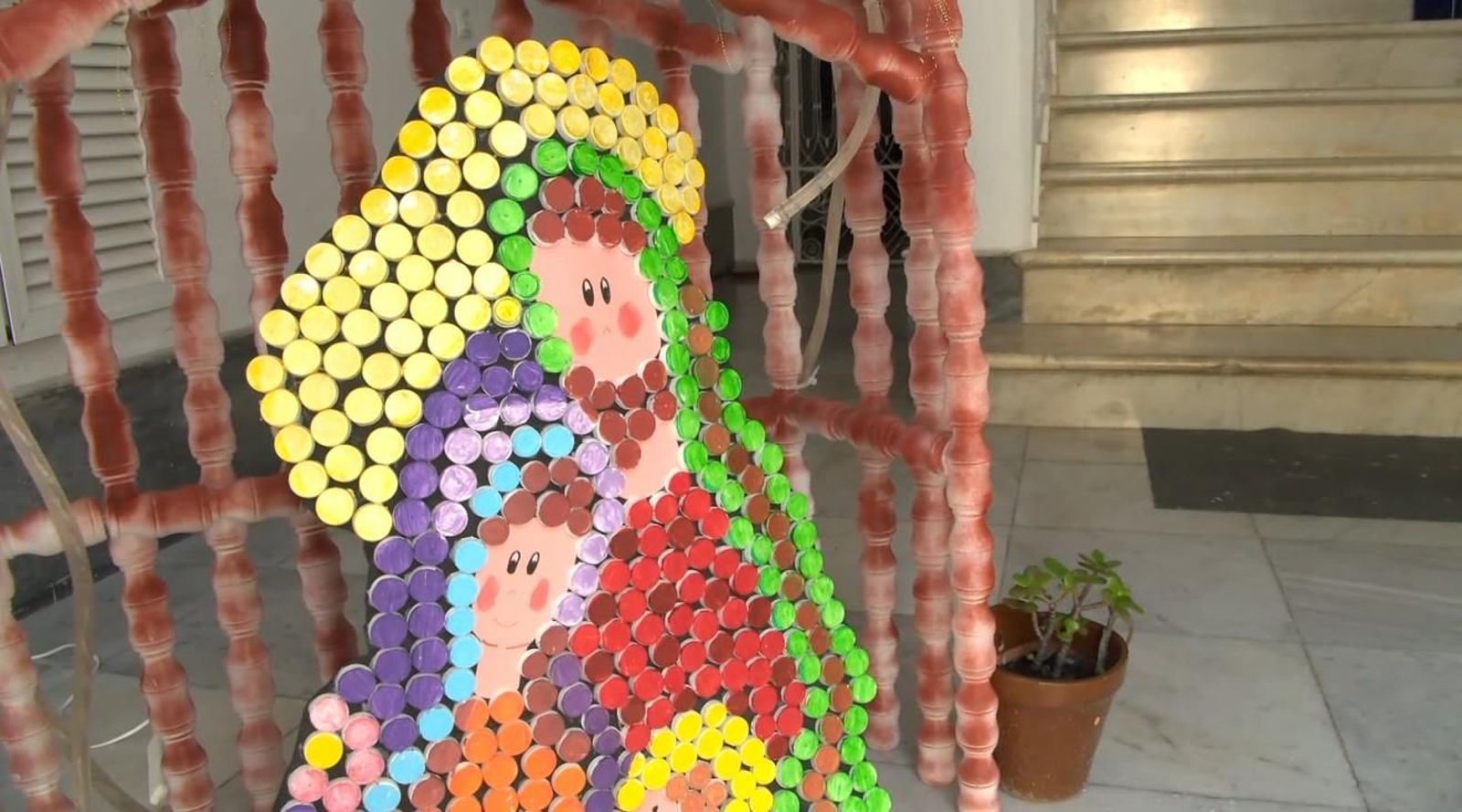 Uno d elos trabajos de Mª del Mar Aragón, primer premio en puertas y portones