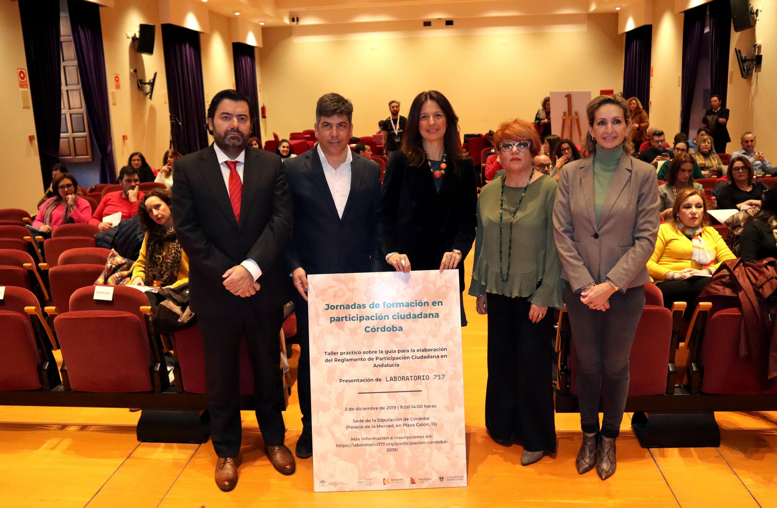 Apertura de las jornadas en el palacio de la Merced.