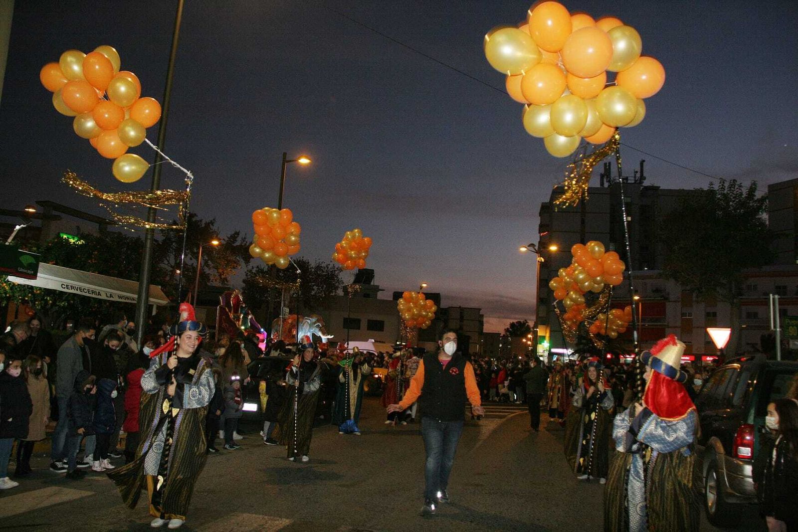 La Cabalgata de la Reina de Occidente, en imágenes