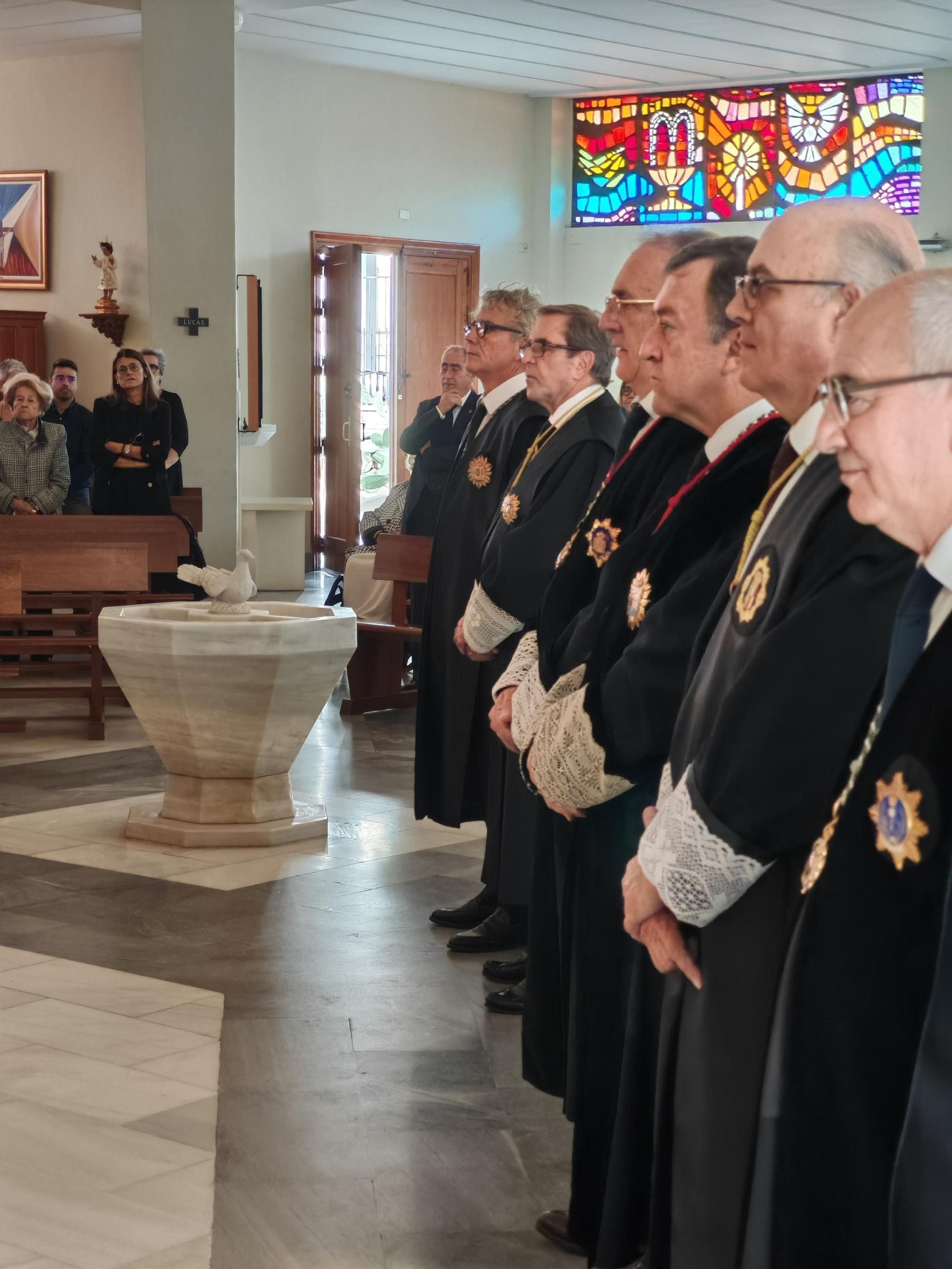 Actos del Colegio de Abogados por Santa Teresa.
