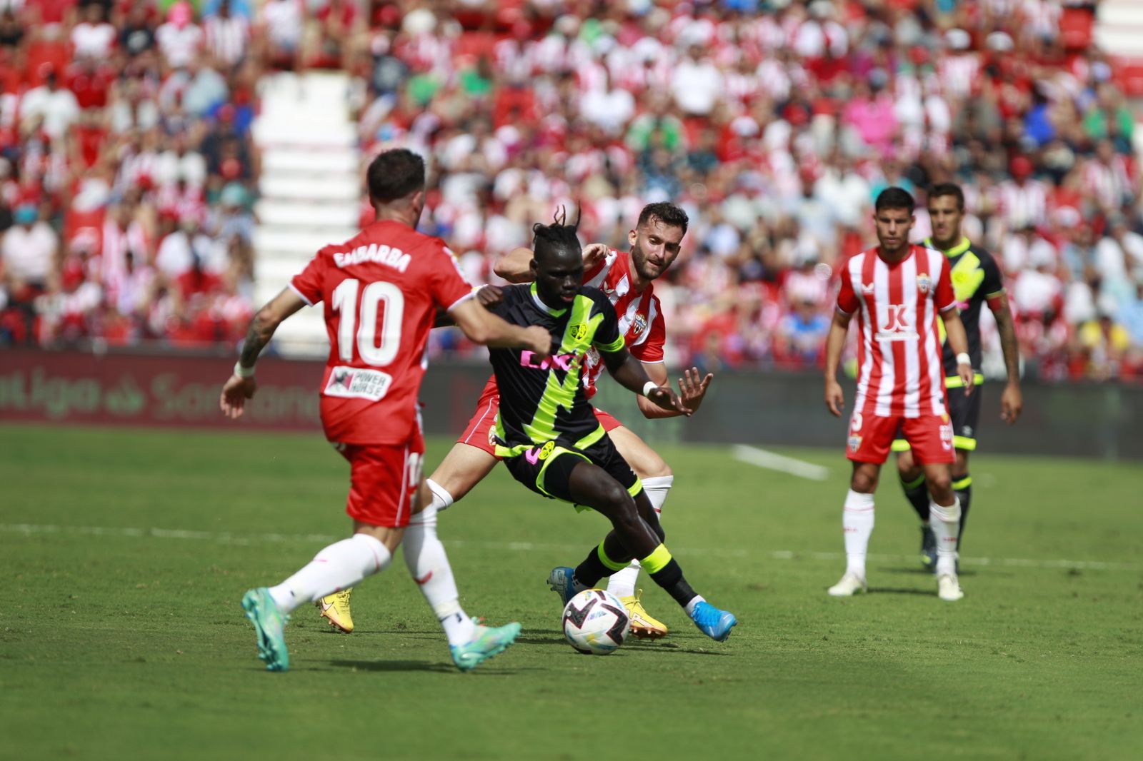 Imágenes de la U.D. Almería-Rayo Vallecano