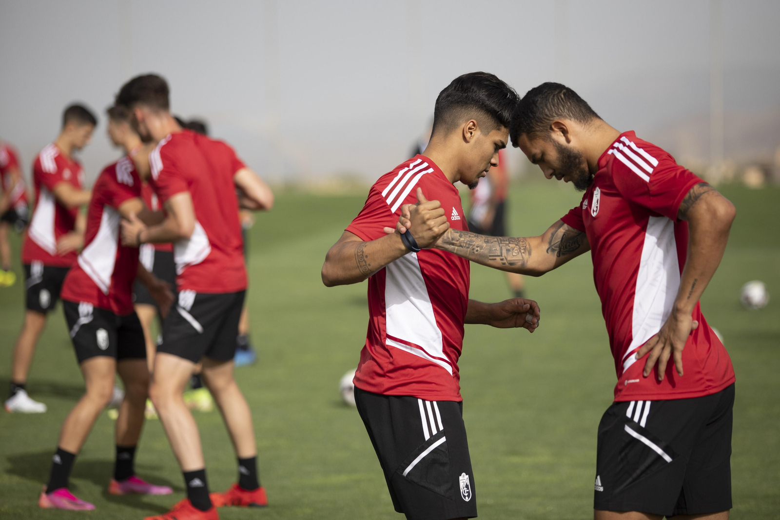 Así ha sido el primer entrenamiento del Granada CF de la pretemporada