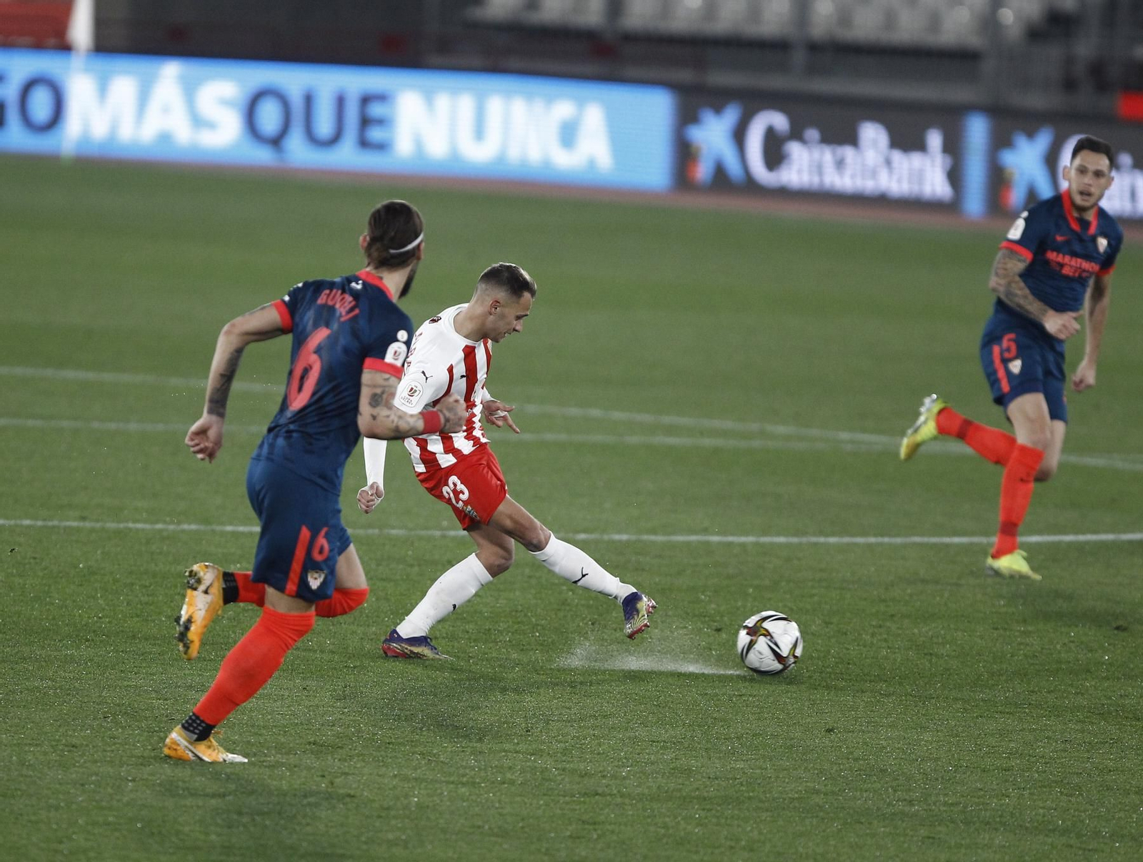 Fotogalería U.D. Almeria-Sevilla F.C. Copa del Rey Fútbol.