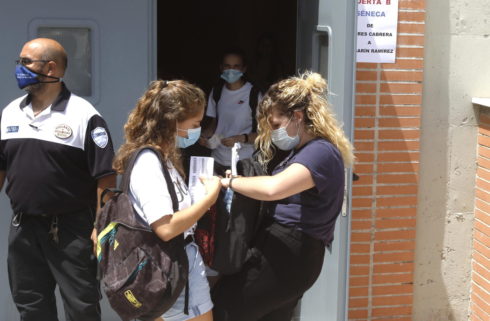Las fotografías del inicio de la Selectividad del coronavirus en Córdoba Las fotografías del inicio de la Selectividad del coronavirus en Córdoba