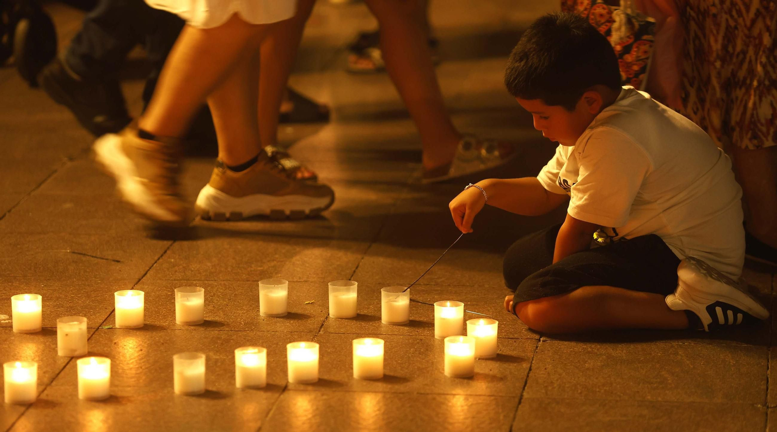 Fotos de la Noche de las Velas en Algeciras